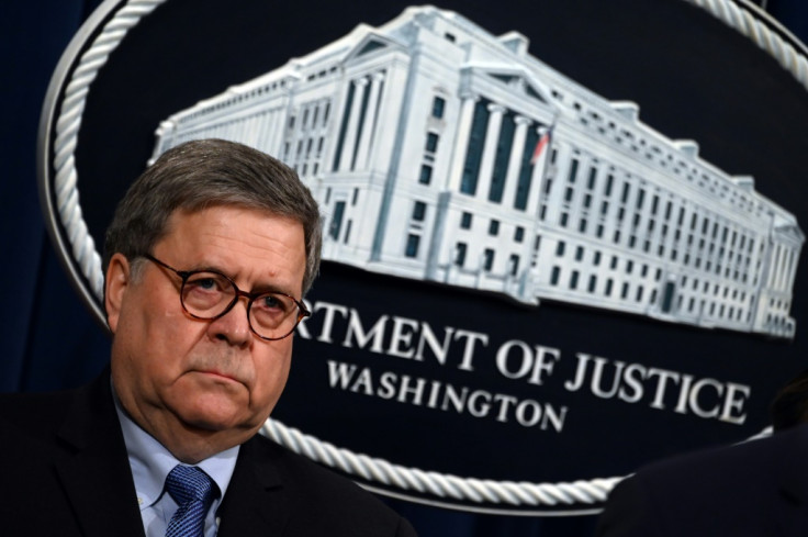 US Attorney General William Barr