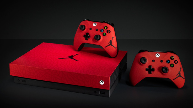 Air Jordan x Xbox One X console