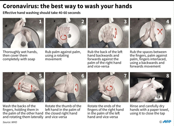 Coronavirus: Best way to wash your hands 