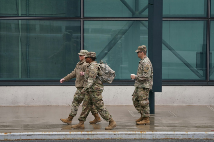 Army National Guard arrive in NY