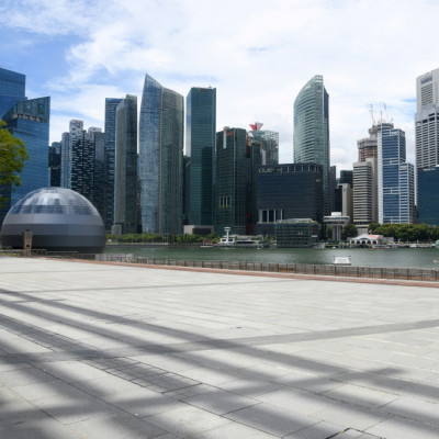 Singapore's economy suffered
