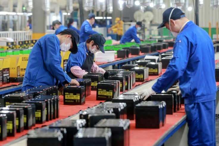 China's manufacturing sector saw growth in March