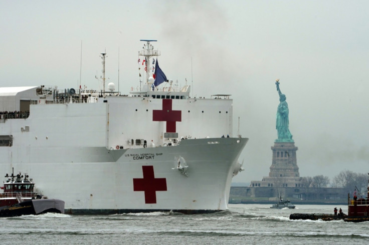 The USNS Comfort medical ship