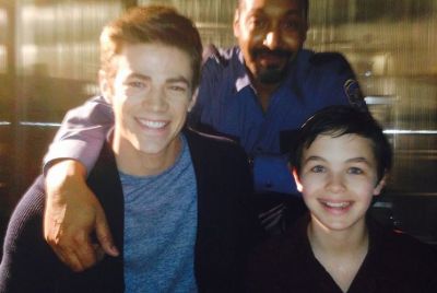 Grant Gustin, Logan Williams, The Flash