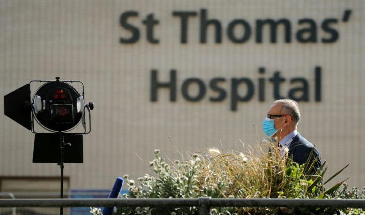 Boris Johnson is at St Thomas' Hospital