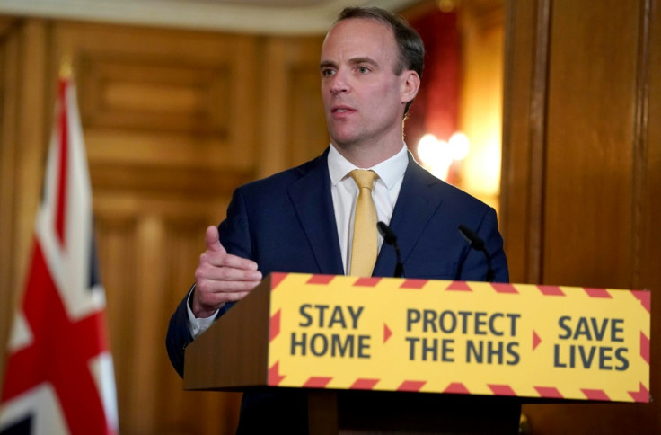 Foreign secretary Dominic Raab