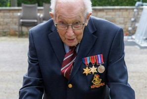 WWII veteran Tom Moore