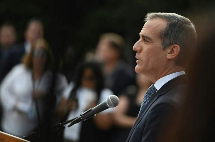 Los Angeles Mayor Eric Garcetti