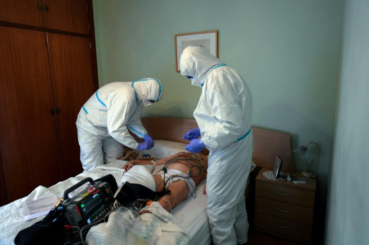 Health Care workers in Madrid, Spain