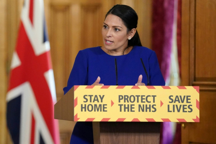 UK home secretary Priti Patel