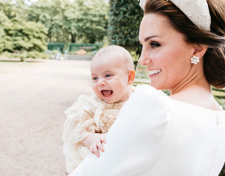 Kate Middleton with Prince Louis