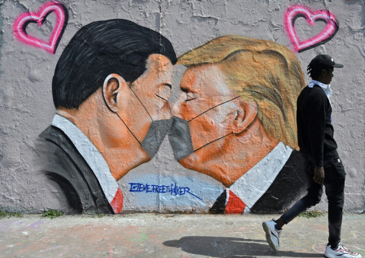 Donald Trump and Xi Jinping