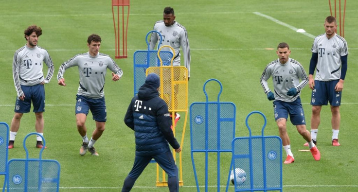 Bayern Munich training