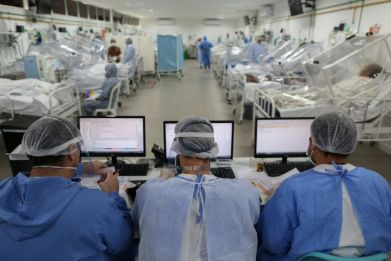 Brazil's hospitals operating close to capacity