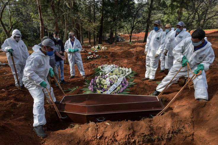 Brazilian grave diggers