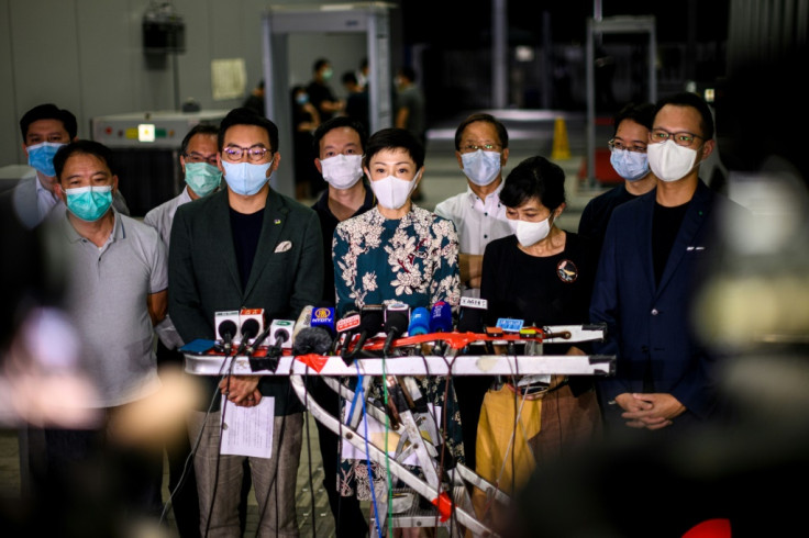 Pro-democracy lawmaker Tanya Chan