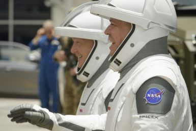 NASA astronauts Douglas Hurley and Robert Behnken