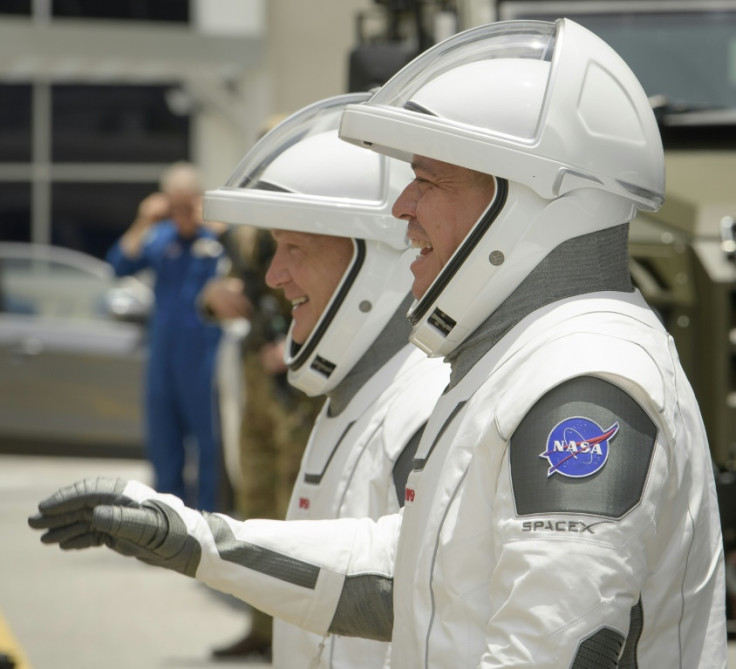 NASA astronauts Douglas Hurley and Robert Behnken