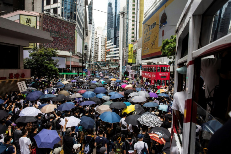 Hong Kong protesters seen sanctuary