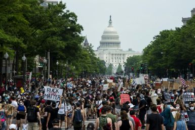 Protesters in Washington DC