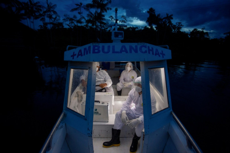 Health workers from the city of Melgaco 