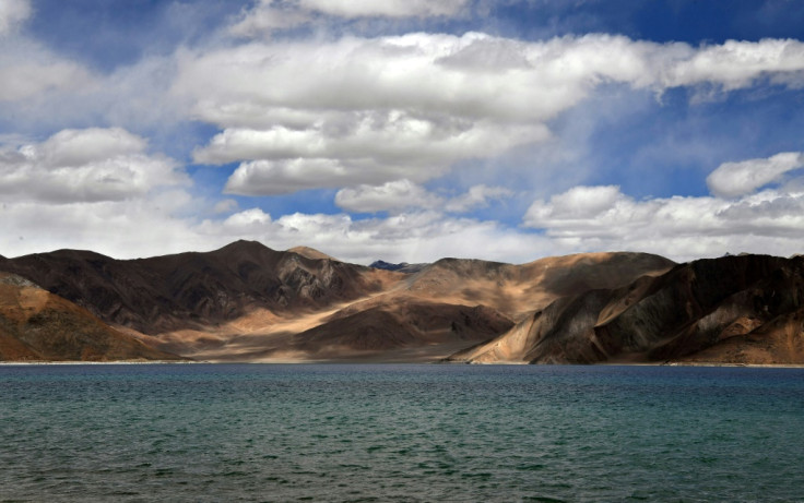 Pangong Lake in the Leh district 