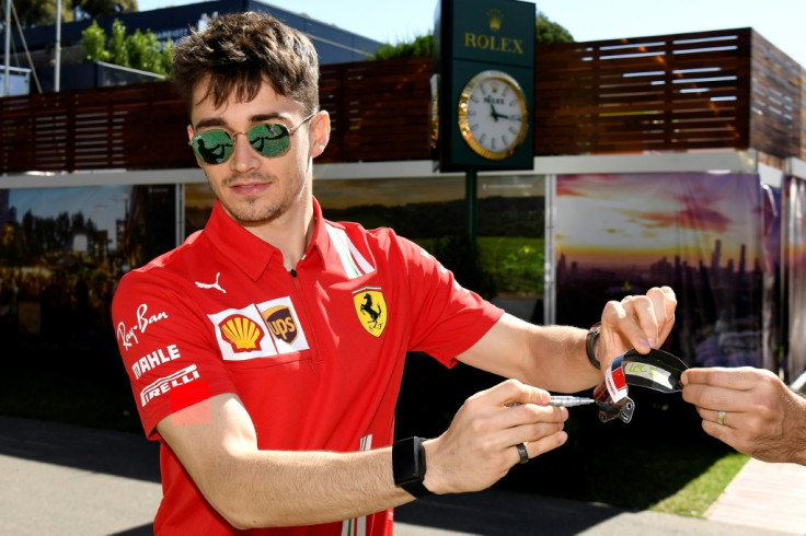 Ferrari's Charles Leclerc AFP / William WEST