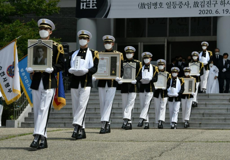 South Korean Honour Guards