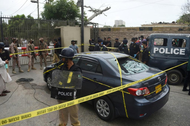 Pakistan Stock Exchange Shooting