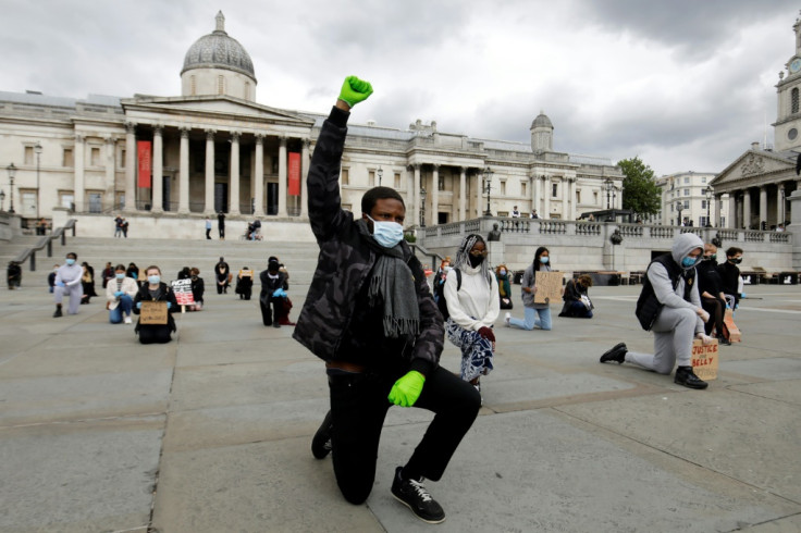 George Floyd's death sparked protests in UK