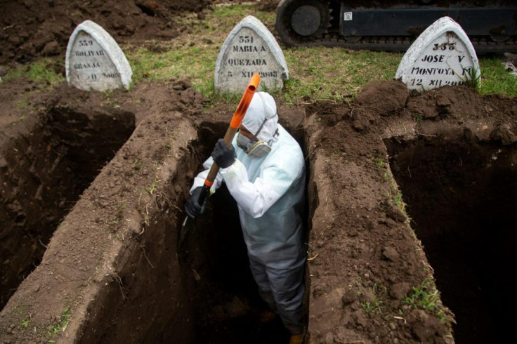 Mass graves in Ecuador