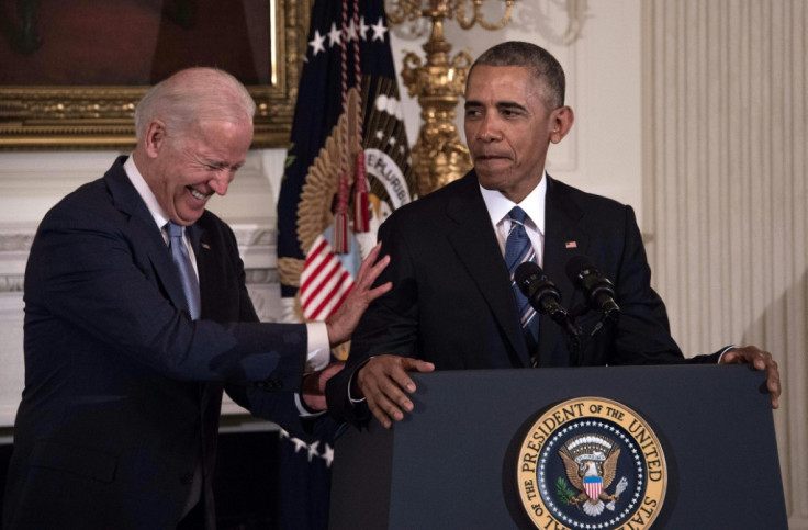 Joe Biden and Barack Obama