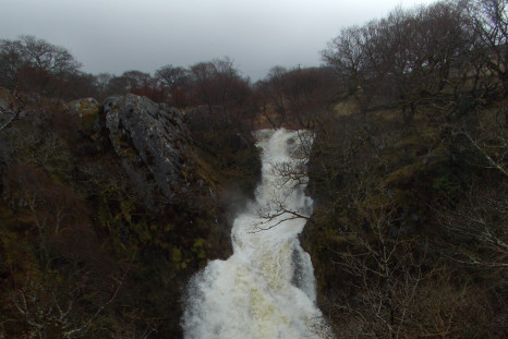 Ceunant Mawr waterfall
