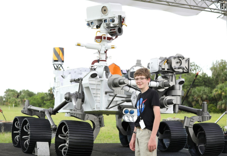 Alex Mather, who named Perseverance rover