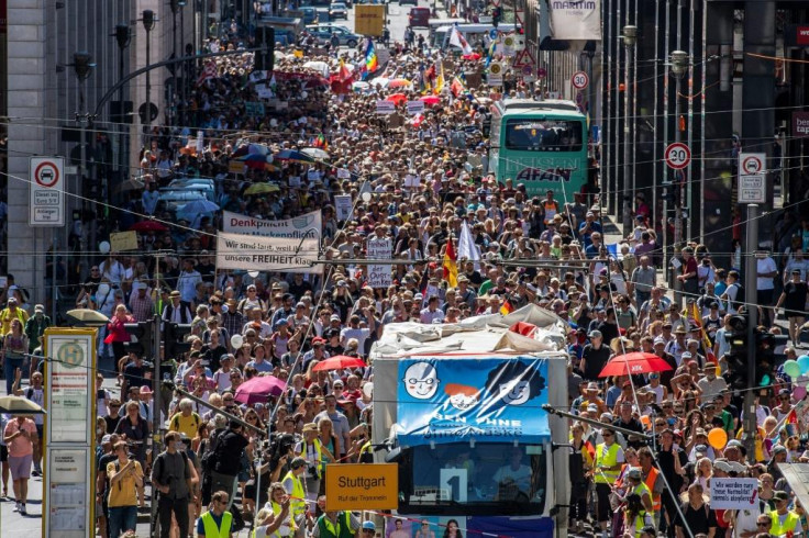 Berlin protests