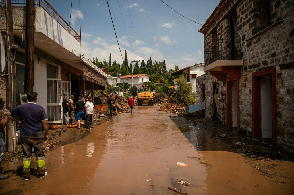 Seven Dead As Floods Hit Greek Island