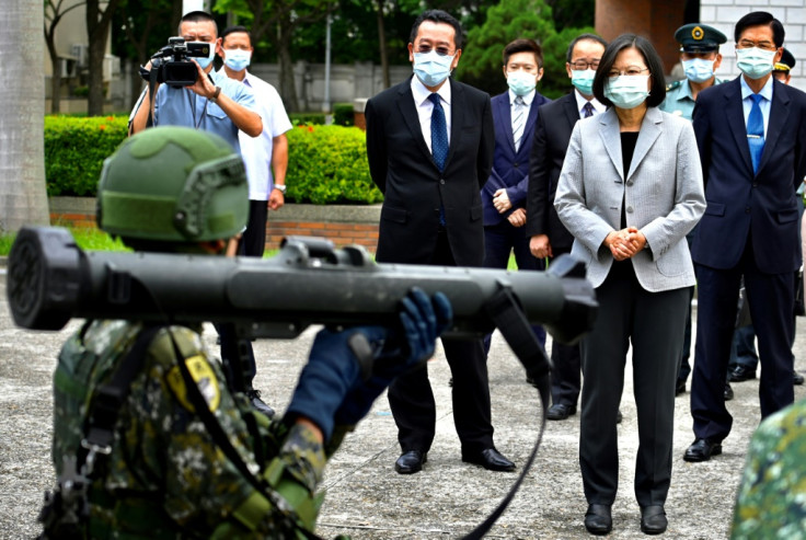 Taiwan's president Tsai Ing-wen