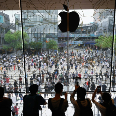Apple's flagship store in Beijing