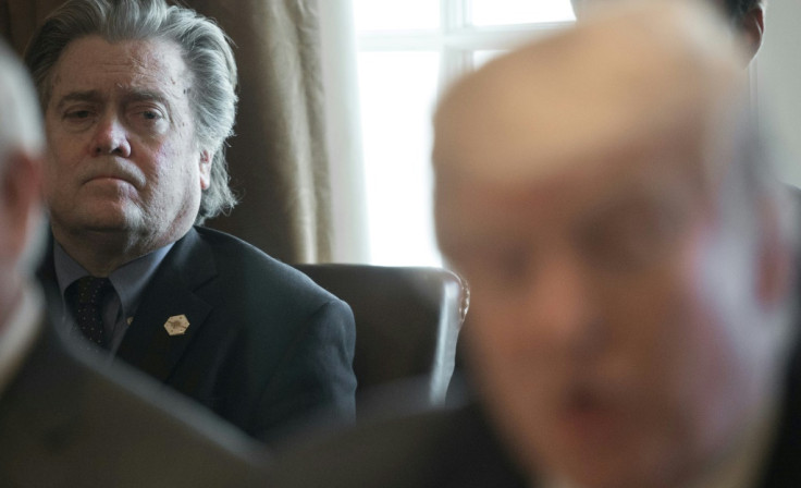 Ex-Trump aide Steve Bannon