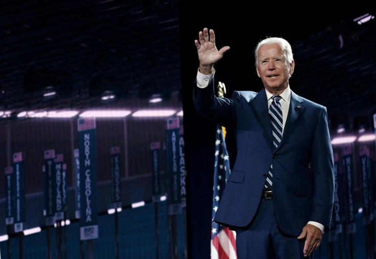 Democratic presidential nominee Joe Biden