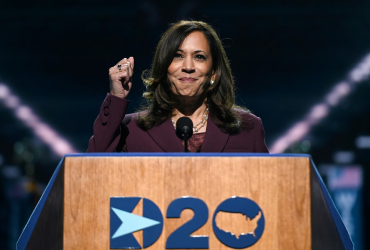 Democratic vice presidential candidate Kamala Harris 