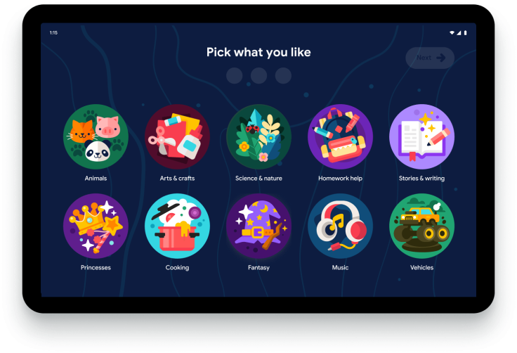 Google introduces Kids Space feature for Android