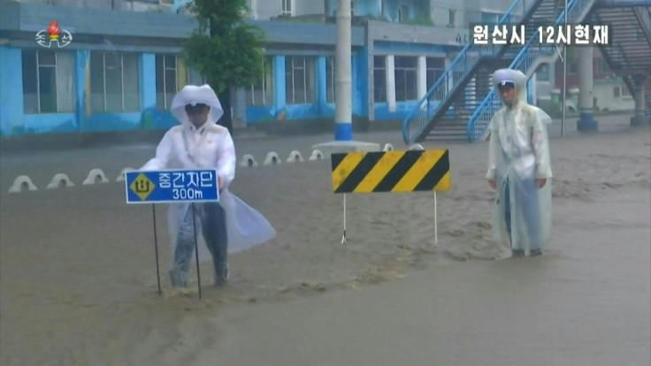 North Korean typhoon