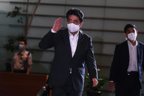 Japan's outgoing PM Shinzo Abe