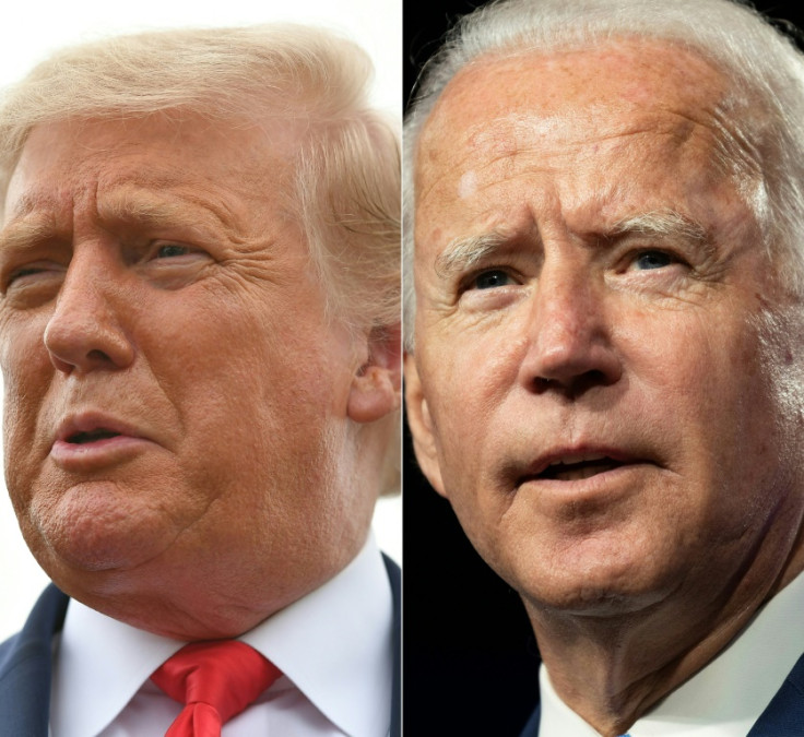 Donald Trump and Joe Biden