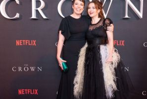 "The Crown" cast Olivia Coleman and Helena 