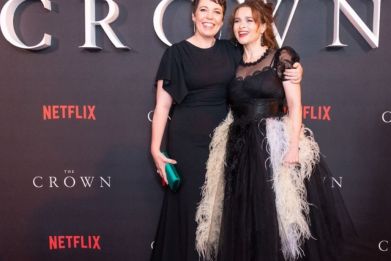 "The Crown" cast Olivia Coleman and Helena 