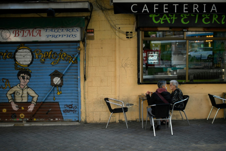 People in Madrid back in lockdown