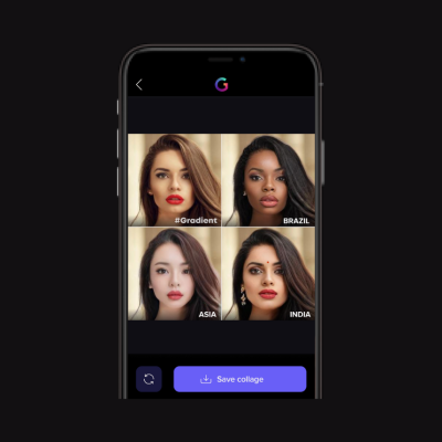 Gradient AI Face feature described as racist