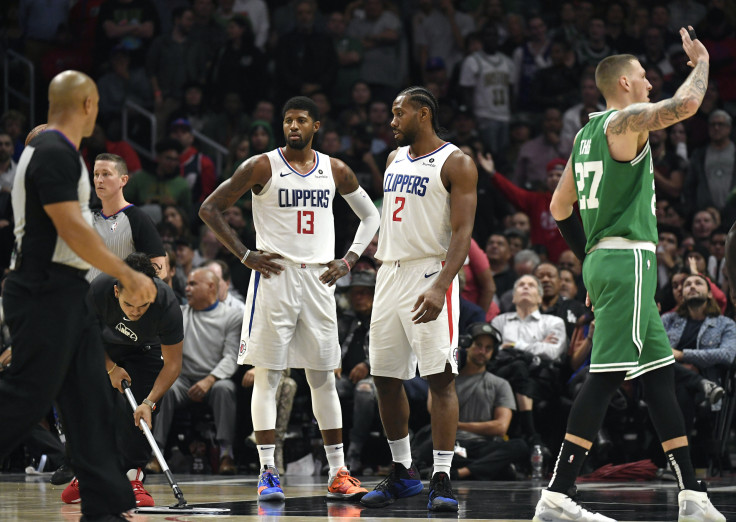 Paul George and Kawhi Leonard